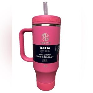 Takeya Pink Thermo Tumbler 40oz